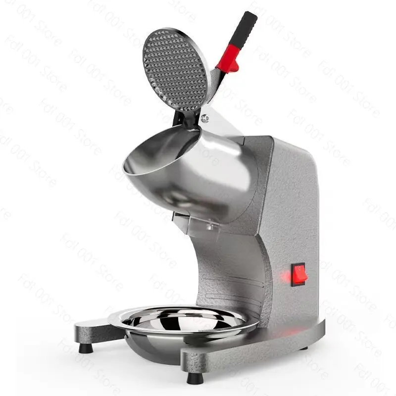 Automatic Ice Crusher Slush Machine - Commercial & Household Use for Milk Tea Shop Cotton Ice Making
