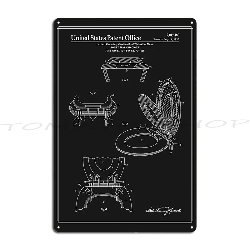 Zero Gravity Toilet Metal Signs Cinema Plaques Retro Club Printing Tin Sign Poster