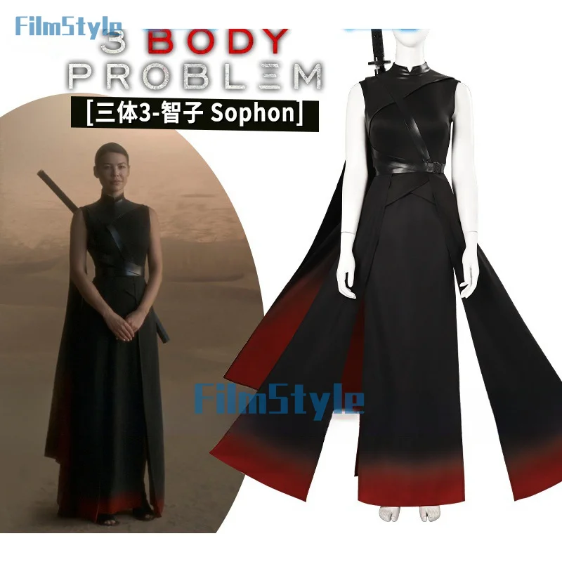 

Takerlama Three-Body Cosplay Problem Sophon Costume Deluxe Set TV Series Women man Halloween Carnival Outfits