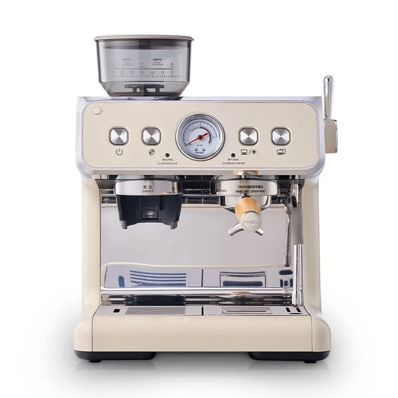 Cold brew coffee machine Italian semi-automatic grinding integrated