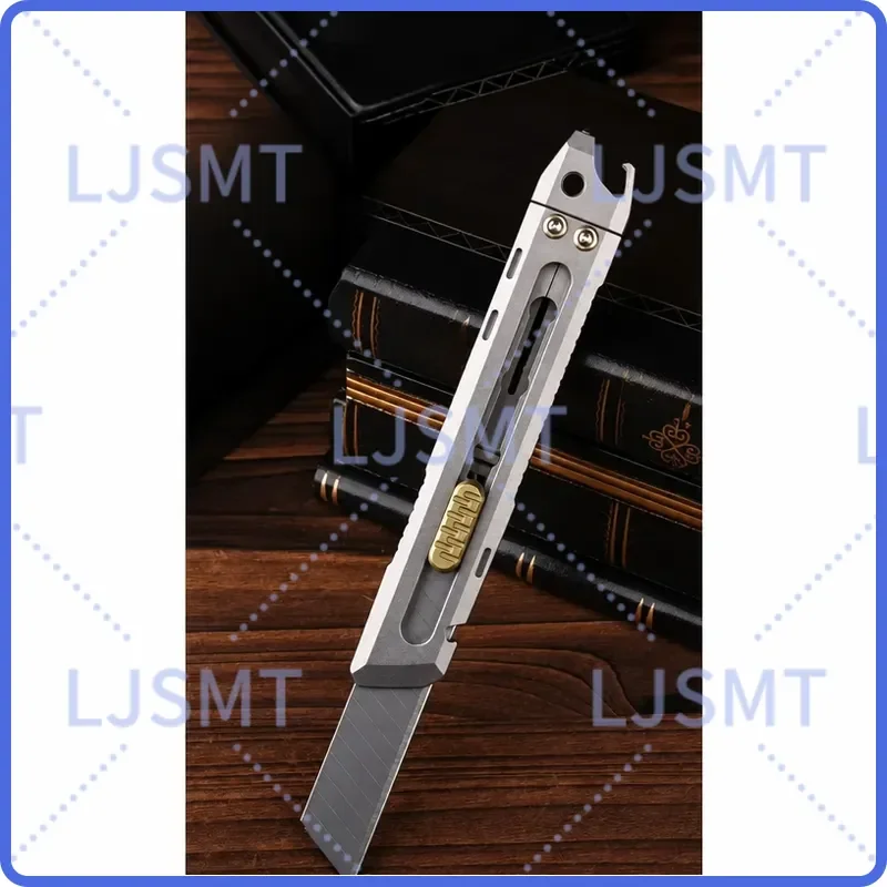 for Titanium Alloy 18mm Utility Knife Simple High End Outdoor Multi Function Portable Hardware Tool