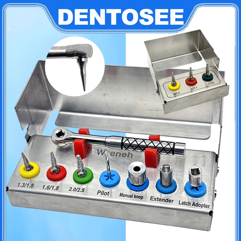 

Kit Dental Implant Removal Bone Expander SOS Set Bone Sinus Lift Tool Expander Compression Remover Screw