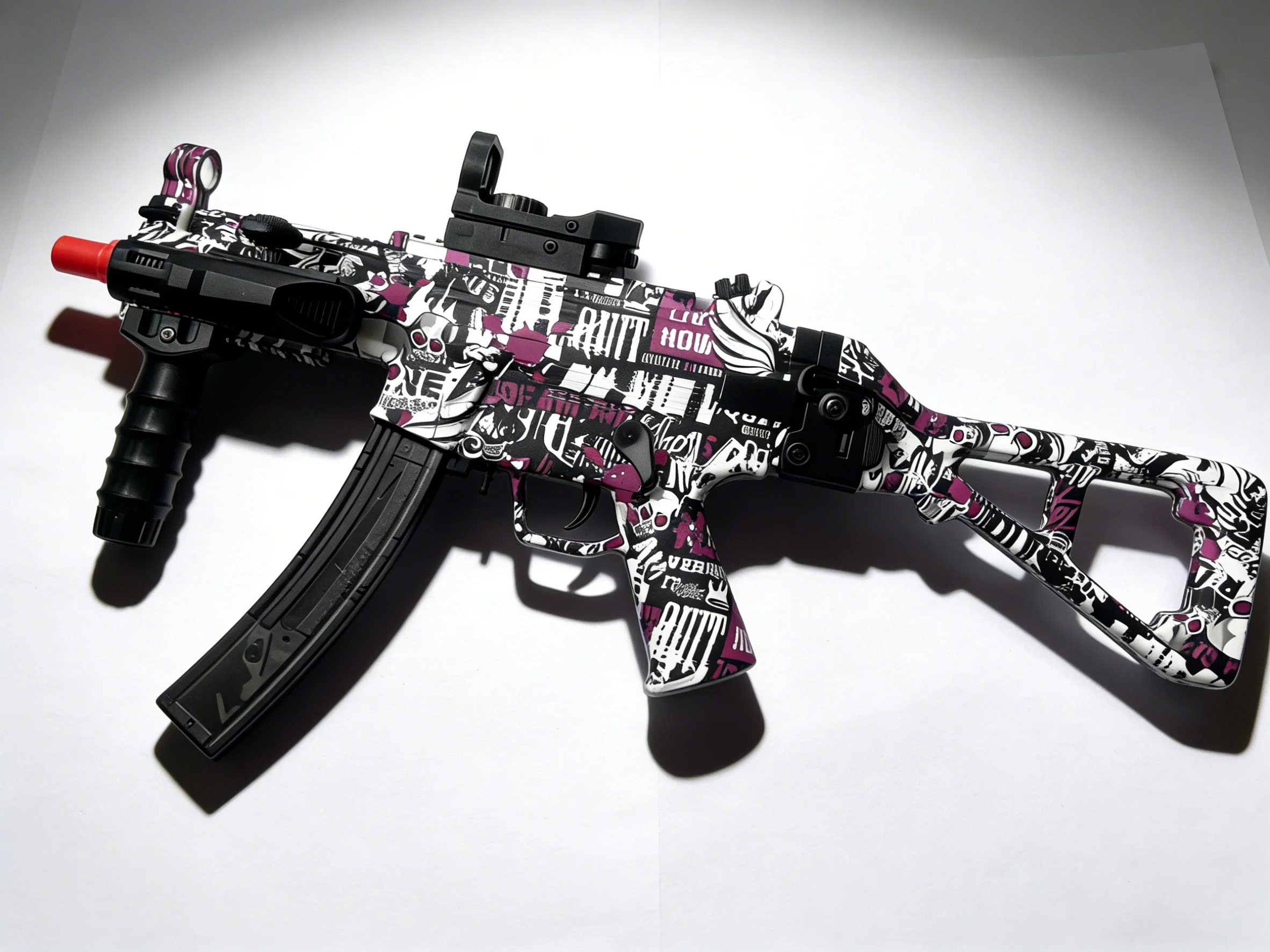 MP5K Gel Blasters Gun Toy- Ultimate Gift for Adults & Teens | Electric & Manual Modes, 20-35M Range | Safe Outdoor Team Building