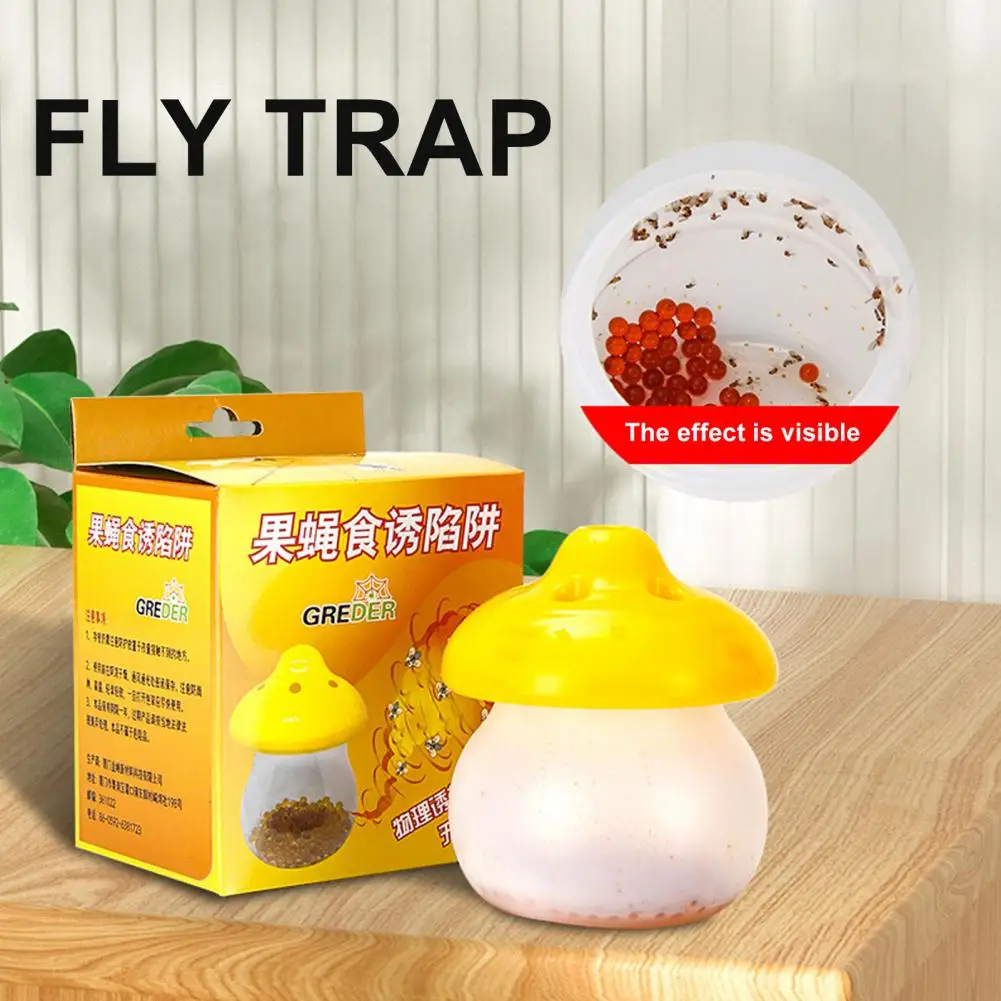 

Desktop Fly Trap Shape Fly Trap Chemical-free Hornet Bee Catcher for Home Supplies Moisture-proof Desktop Solution Heat-proof