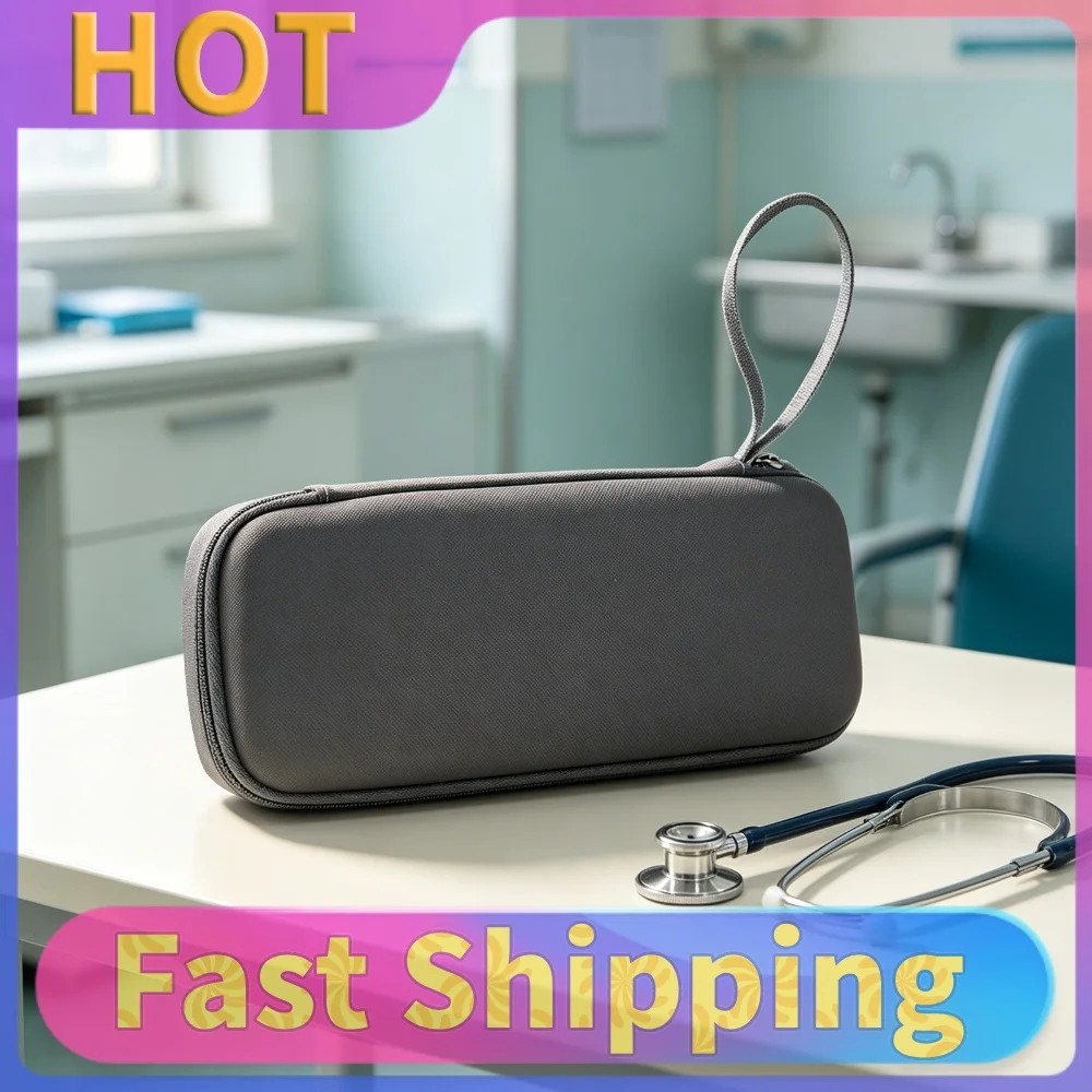 Portable Emergency Bag for MDF ADC Omron Stethoscopes EVA Protective Case Lightweight for Nurses & Nursing Students