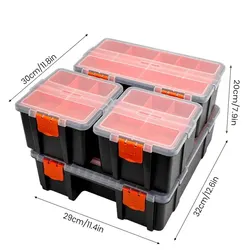 Hardware Storage Toolbox Multifunctional, Large Capacity, Thickened, Durable, Classifiable Storage Toolbox