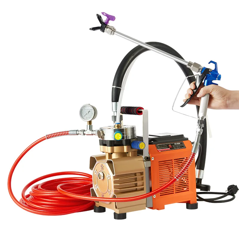 

About 8HP High Pressure Airless Paint Sprayer 6000W High Efficient Power 220V New Condition Spraying Machine for Painting