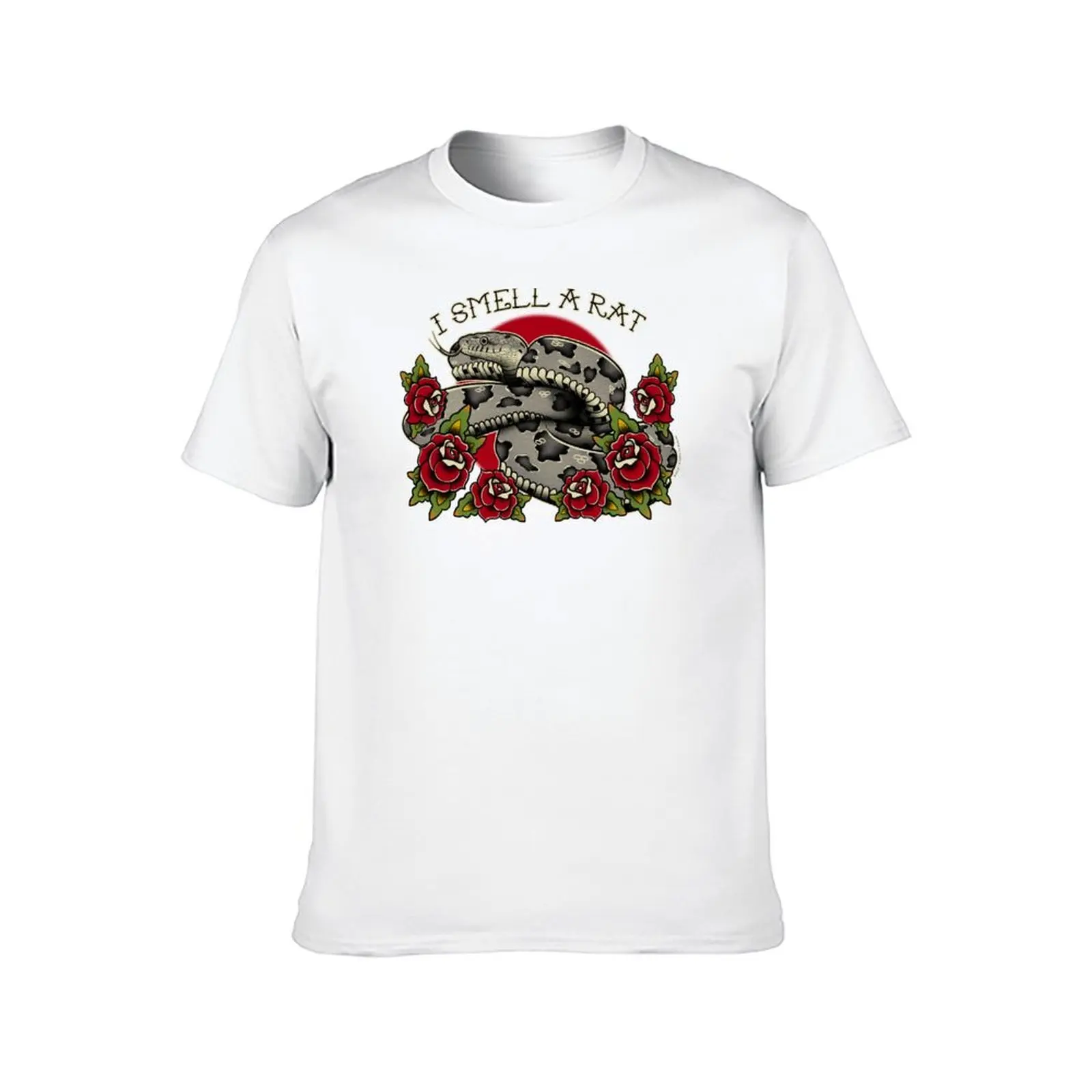 I Smell a Rat, Gray Ratsnake T-Shirt man tshirt anime tshirt t shirt for man T-shirt