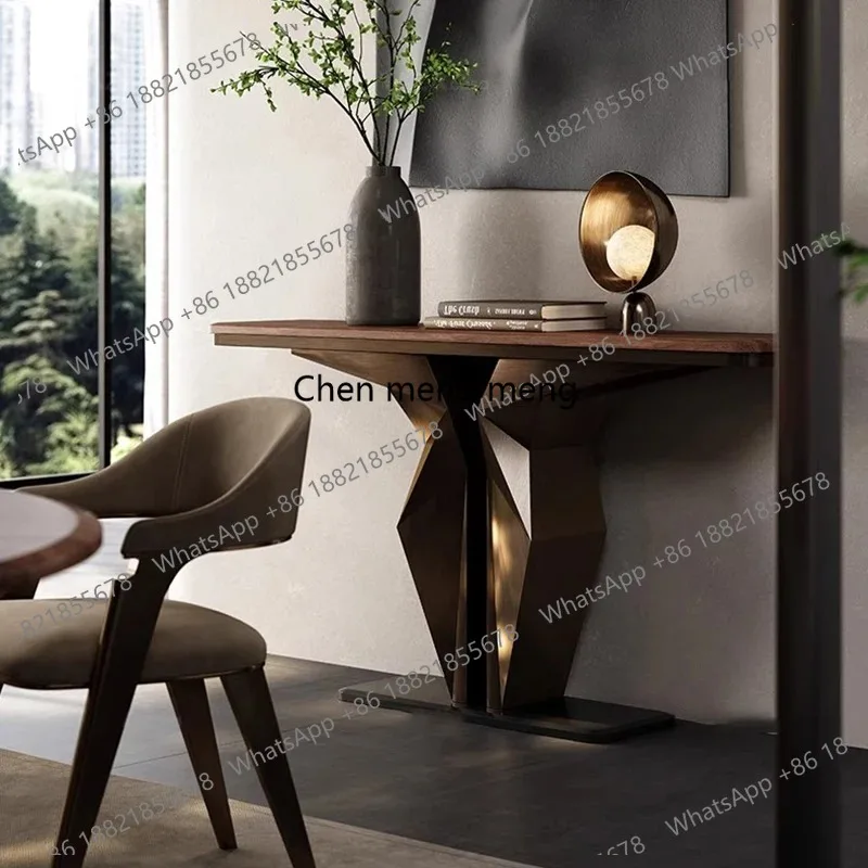 

Premium Nordic Console Table Luxury Minimalist Modern Living Room Console Table Storage Organizer Wohnzimmer Tisch Furniture