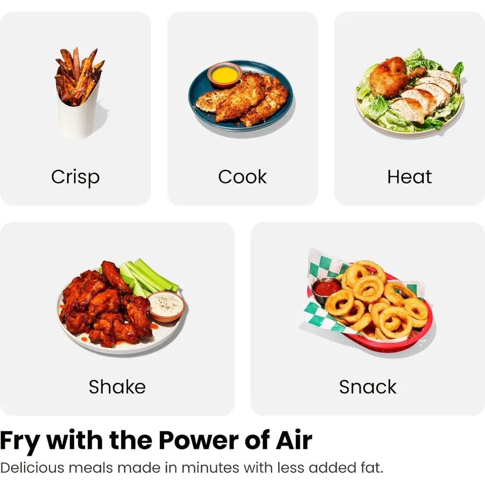 Fritadeira TurboFry-Touch Dual Air, maximize as refeições saudáveis com capacidade de cesta dupla, controles digitais de um toque