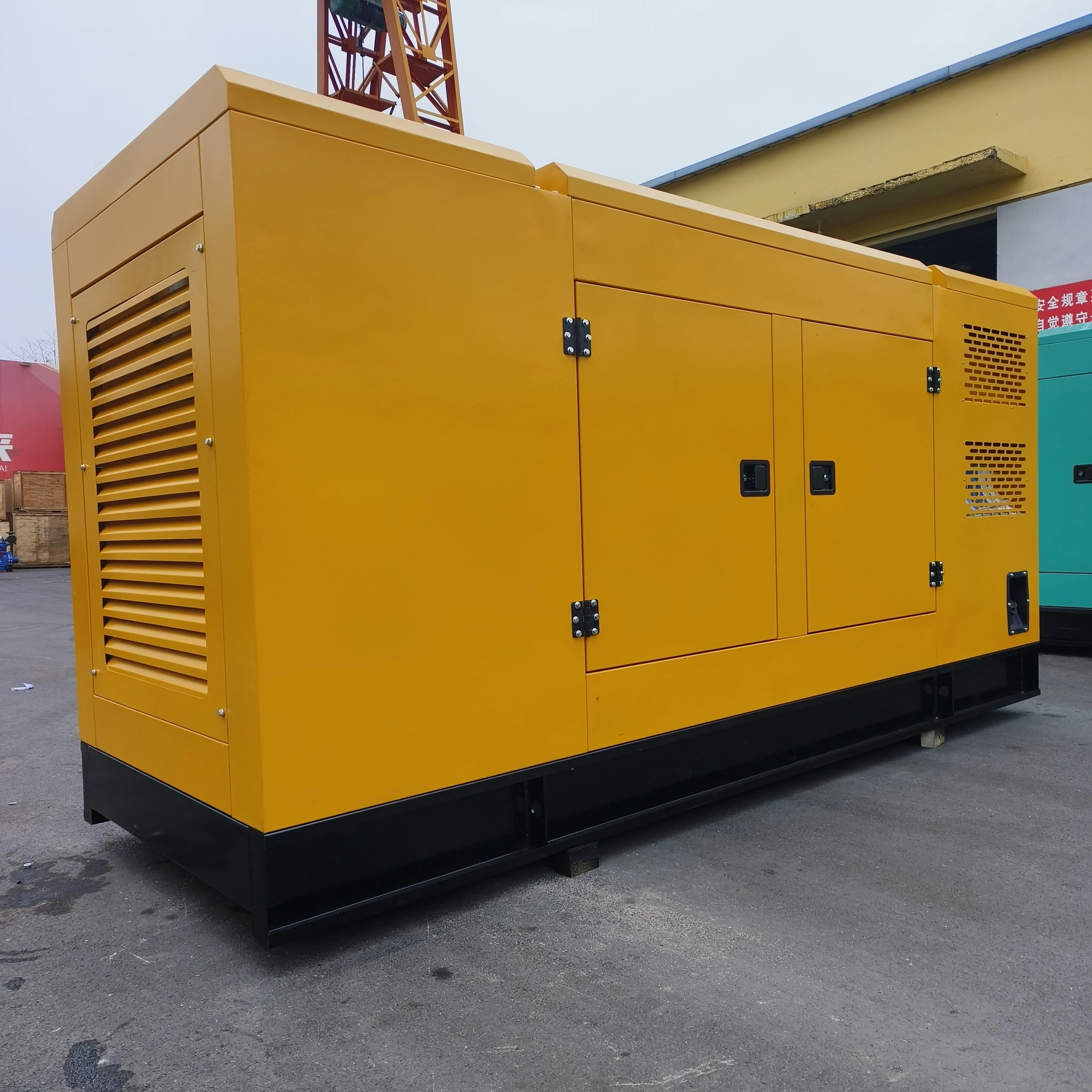 120kW 150kW 200kW Massive Power Mobile Trailer Diesel Generator Silent Type For Large Scale Factory Data Center Backup