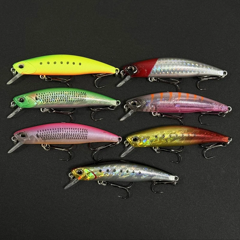 Minnow Wobbler 75mm con Recubrimiento UV – Patrón Perca para Lucio