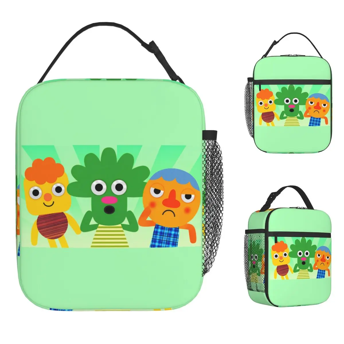 Noodle & Pals Micro Lunch Bag For Women Super Simple Designer Lunch Box Travel Cooler Bag Portable Oxford Thermal Lunch Bags