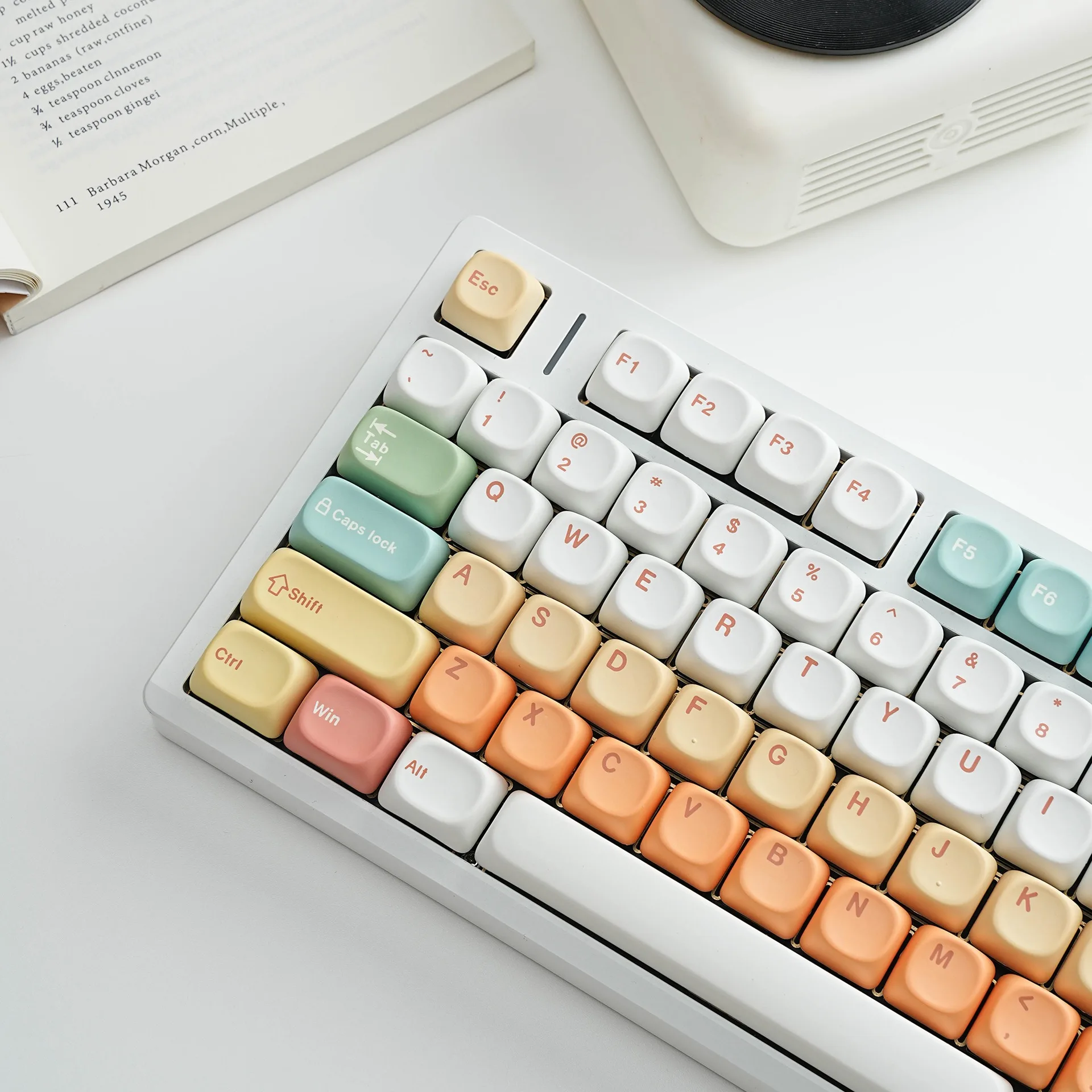 MOA Keycaps Mechanical Keyboard Keycap ISO 7U Spanish French Russian German Abnt2 Korean UK Japanese MOA Profile PBT Key Caps