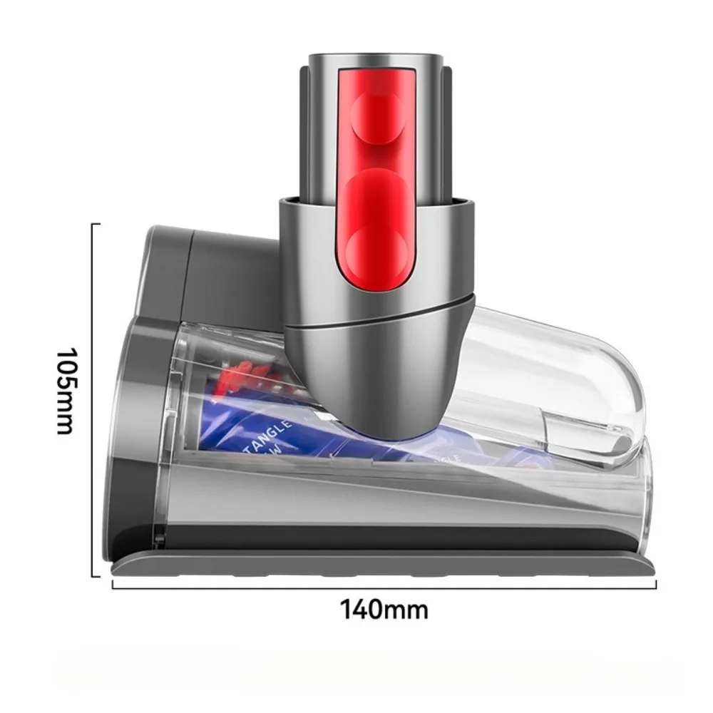 Dyson V7 V8 V10 V11 V15 Mattress Tool - Anti-Tangle Motorized Brush Roller for Dust Mites, Pet Hair & Deep Cleaning