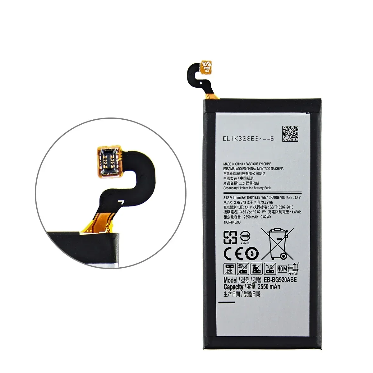 Tout nouveau EB-BG920ABE EB-BG920ABA 2550mAh batterie pour Samsung Galaxy Dock G9200 G9208 G9GeneG920F G920 G920V/T/F/A/I + outils