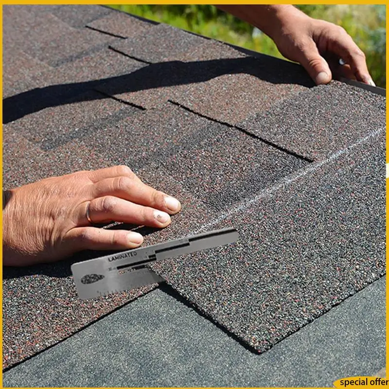 

A61I Металлический датчик черепицы 4/09 с карабином, инструмент для измерения черепицы на крыше дома, датчик шага крыши, кровельные инструменты