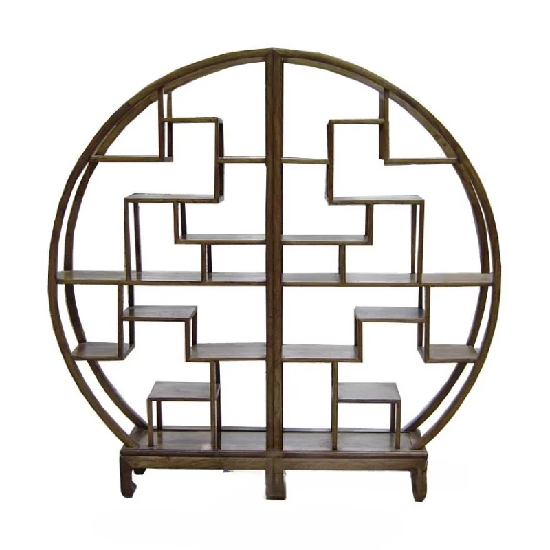 

Chinese antique furniture recycled wooden bookshelves, household and civilian furniture