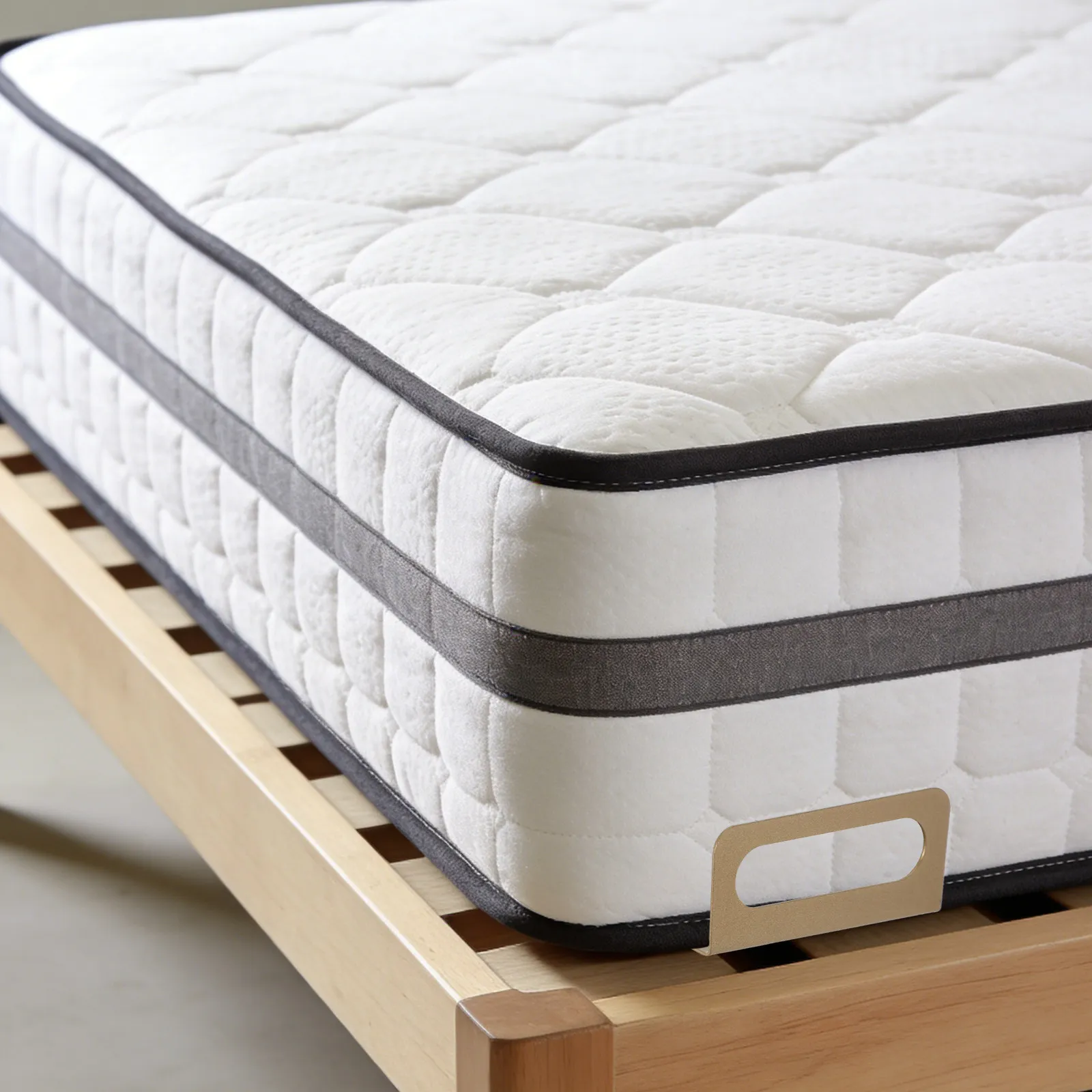 2Pcs Anti Slide Mattress Retainer Bar Non Slip Mattress Gripper for Twin Bed Frame Sofa Cushion No Drill Setup