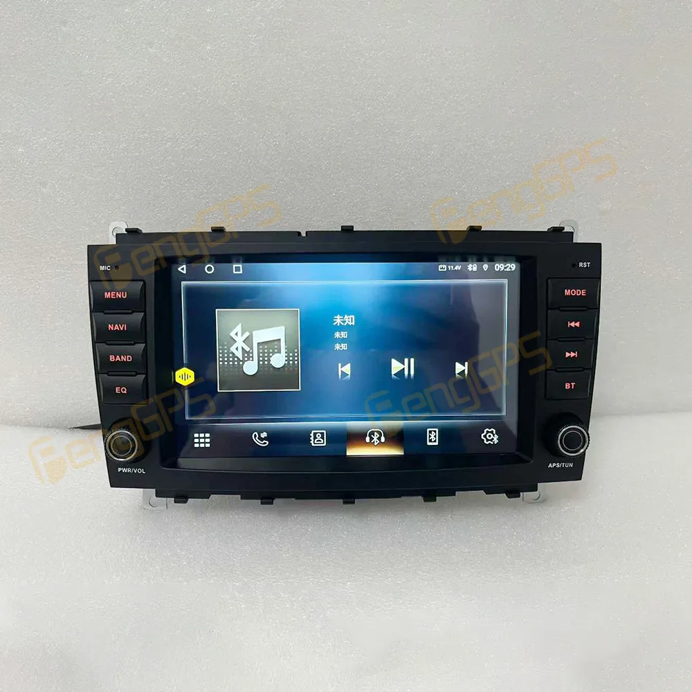 For Mercedes-Benz CLK 2006-2012 Android Car Radio Multimedia Video Wireless Carplay Autoradio Stereo GPS Navigation Head Unit
