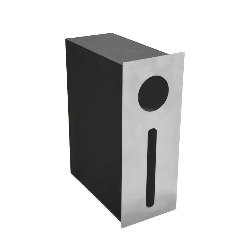 

Custom Polished Stainless Steel Residential Letter Box Lock Outdoor Built-in Mailbox