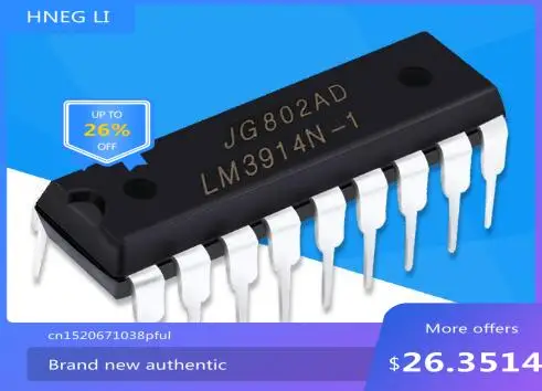 

100% NEWHigh quality products LM3914N-1 LM3914N LM3914 DIP18 MODULE new in stockHigh quality products