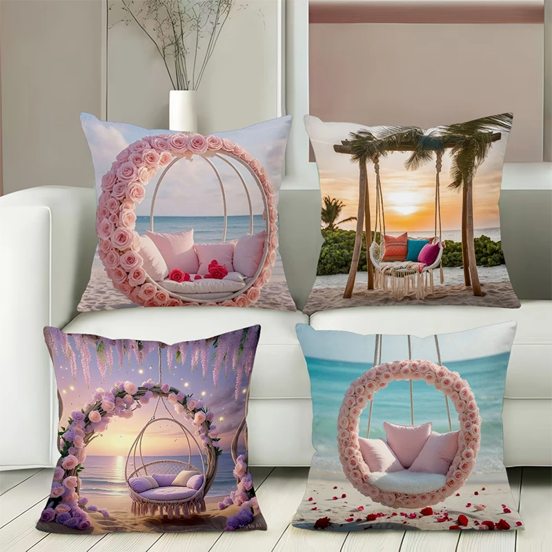 Floral Swing Cushio…