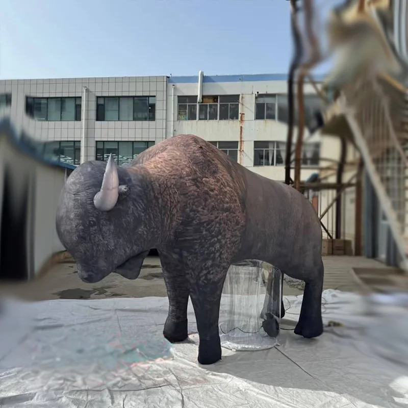 

Надувные водяные буйволы, воздушные модели на основе животных с воздуходувками, наружные крупномасштабные рекламные украшения для коммерческих мероприятий