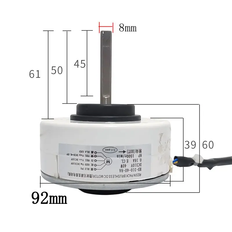 For Haier Variable Frequency Air Conditioner RD-310-40-8A DC 310V 40W Motor