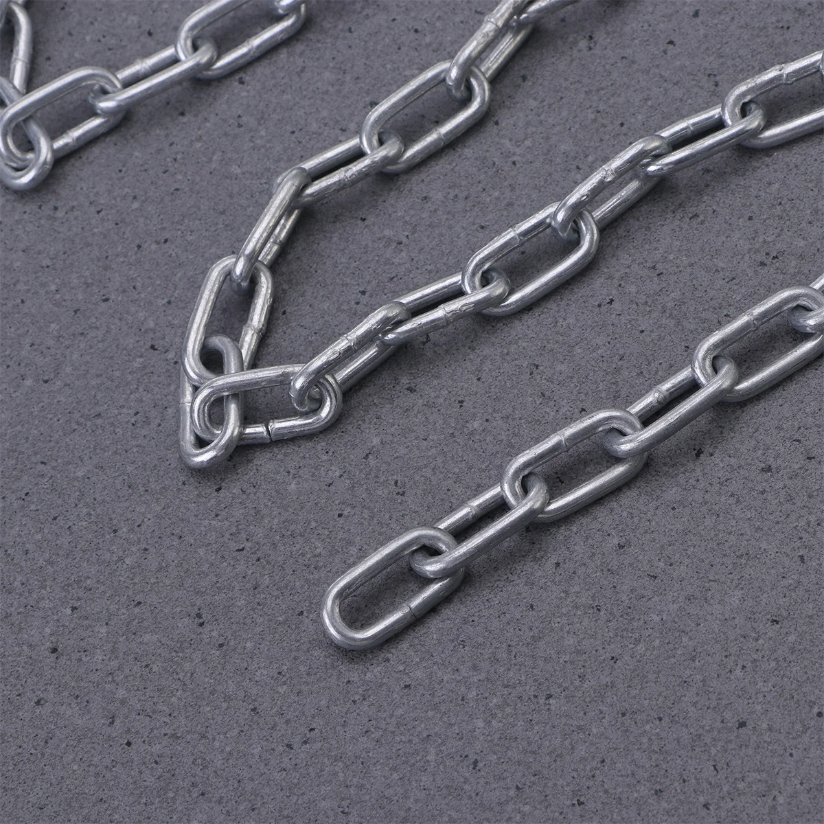 

3M 3Mm Plated Link For Hanging Lamp Outdoor Security Gate Traffic Barrier Utility Iron Coil Zinc Plated Chain Chain