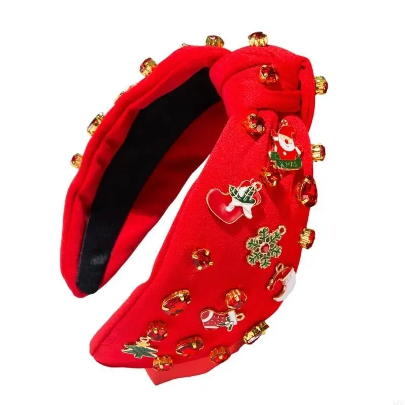 X4YC คริสต์มาสปาร์ตี้อุปกรณ์ประกอบฉากอัญมณีห่วงคอสเพลย์ชุดคอสเพลย์ปีใหม่เวทีคริสต์มาสคริสต์มาส