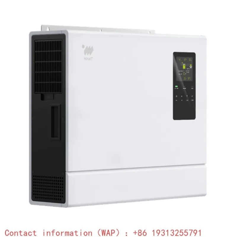 WANTPOWER  Hybrid MPPT 12KW Single Phase 230V AC String Inverter On-Grid Solar Home Use 96.5% Efficiency WiFi/4G