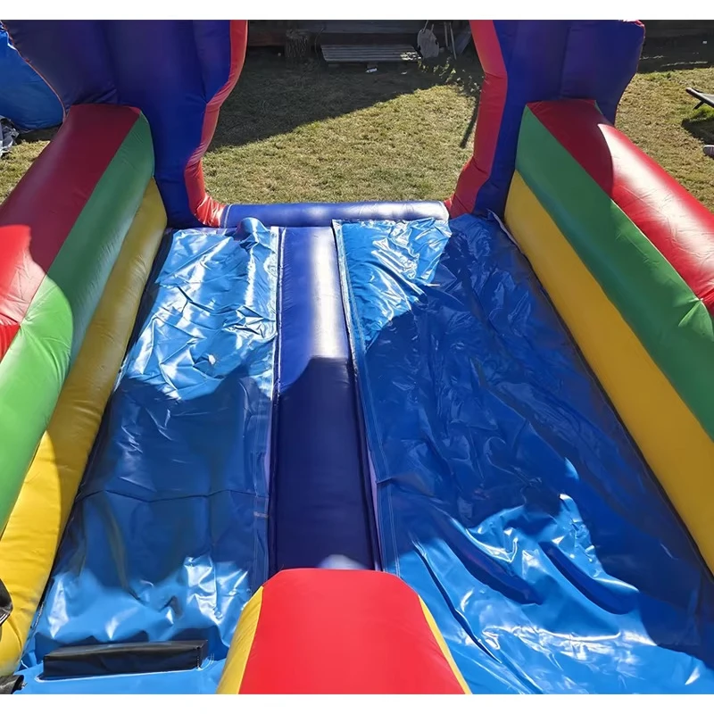 Commercial Outdoor Wet Dry Jumping Castles Cartoon Slide for Kids Dog Patrol Water Slide Inflatable Castles Slide for Sale