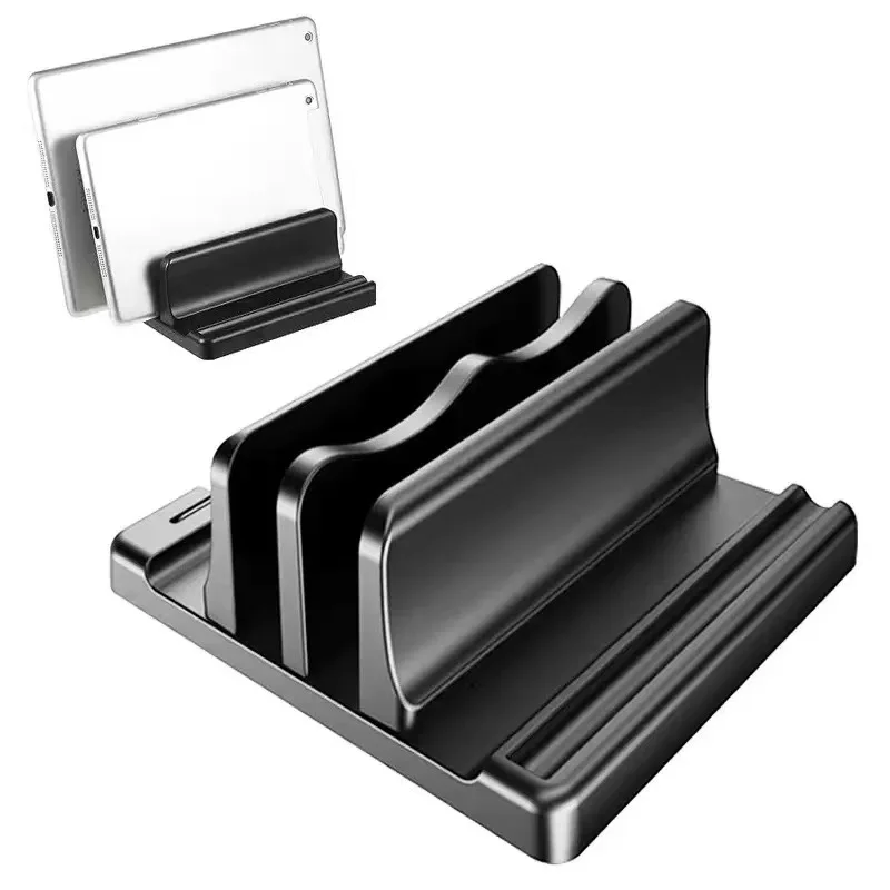 Vertical Laptop Stand,Adjustable Multi-functional Tablet Holder for Pens/Notebooks/Smartphones/Macbook/Ipad/Tablets/Laptops