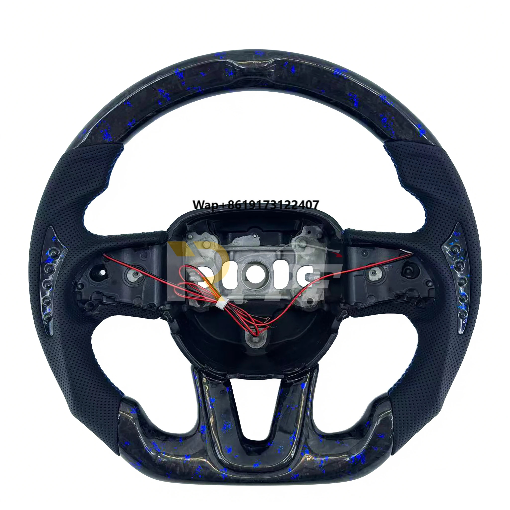 RPPF in Stock Direct Shipment Challenger Auto Accesorios Steering Wheel for Dodge SRT 2015+ Forged Carbon Fiber Steering Wheel