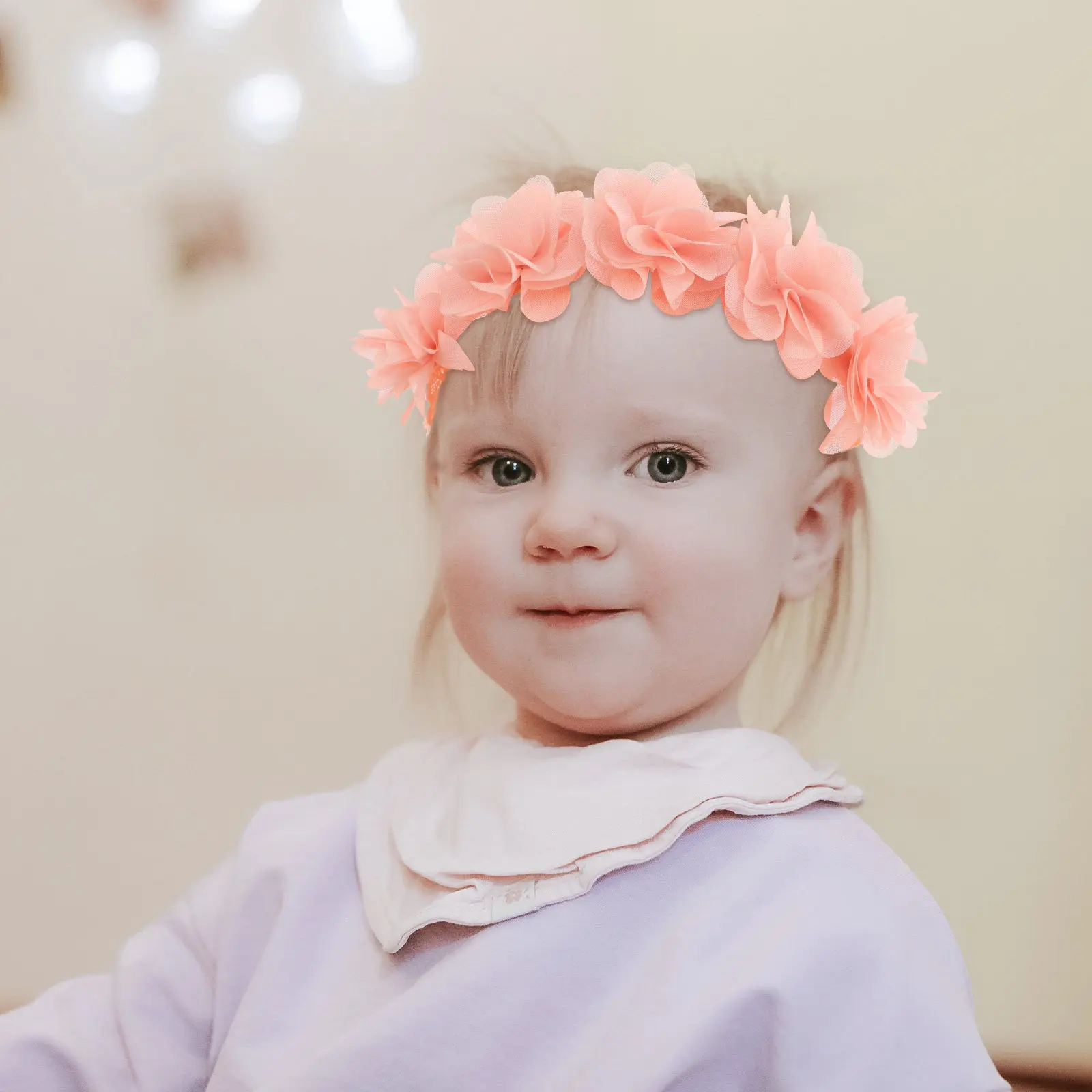 

Набор из 3-х повязок на голову ручной работы с цветочным узором для новорожденных, малышей и девочек, мягкие эластичные детские повязки для волос с цветами для повседневного использования