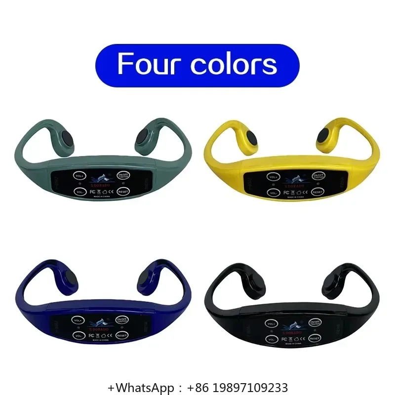 Aquatic Sports H904 Bone Conduction Headphones Swimming Training Headsets Communication