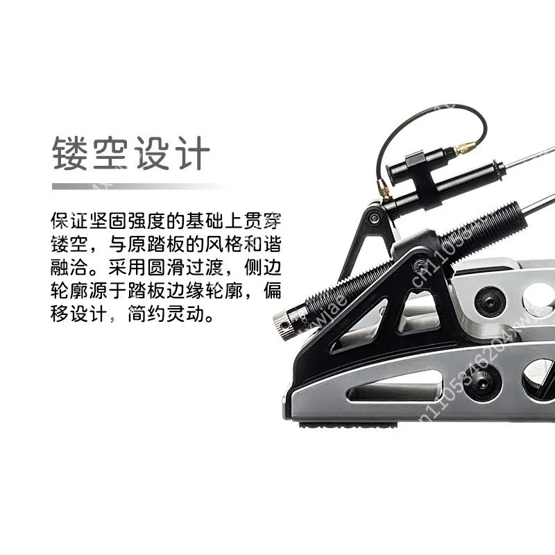 Racing Pedal Damper Kit Hydraulic Damping Upgrade Adjustable Resistance for Simulator Pedals
