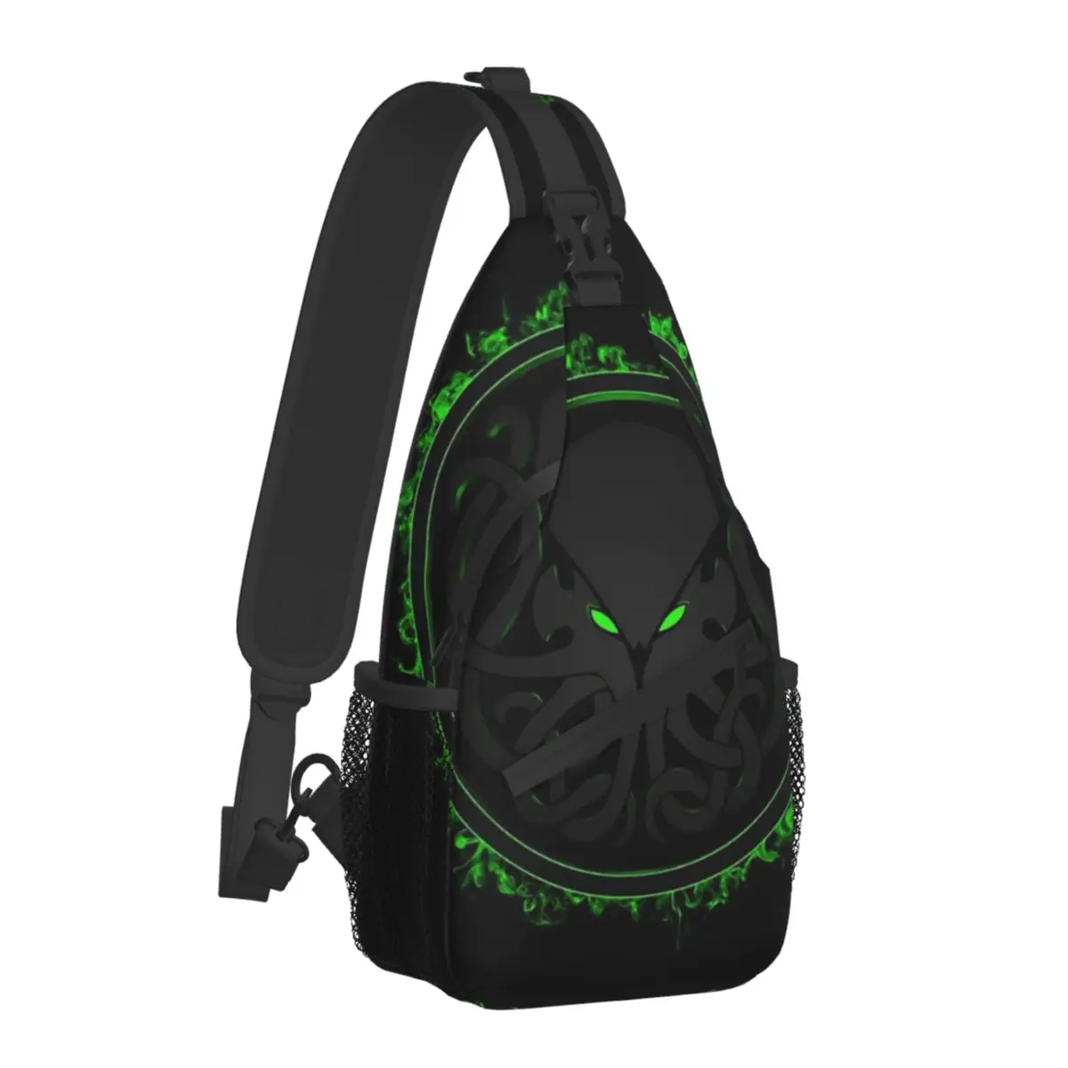 Mythos Crossbody Chest Bags The Call of Cthulhu Pockets Travel Pack Messenger Sports Teens Shoulder Bag Unisex