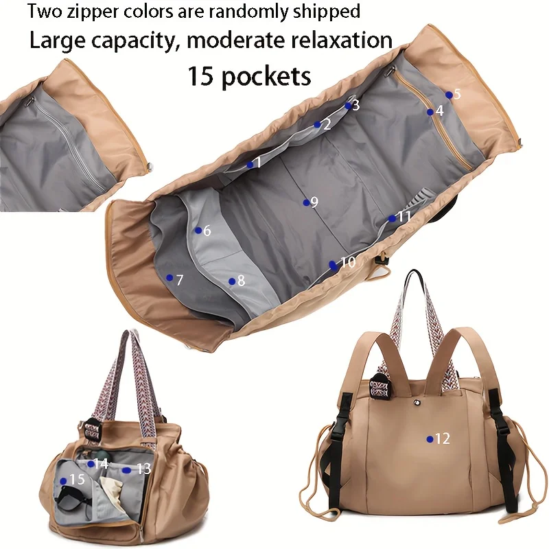 

Drawstring fitness bag,One piece,Multi-function, multi-form,Simple and multi-purpose mommy bag,Suitable for parenting,travel bag