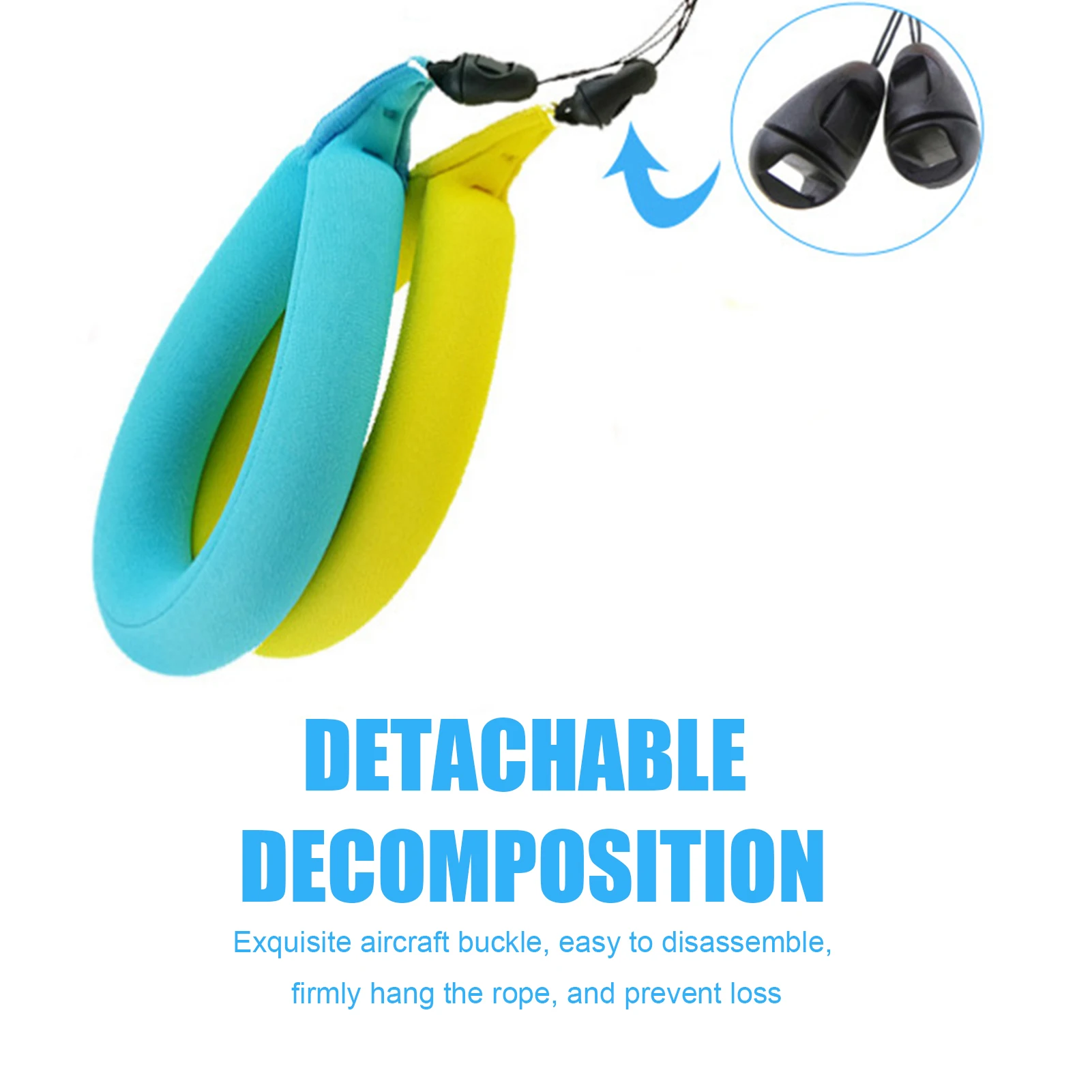 

Swimming Buoyancy Bracelet Water Sports Anti Loss Straps For Phone Camera Keys Summer Swimming Diving Practical Accessories
