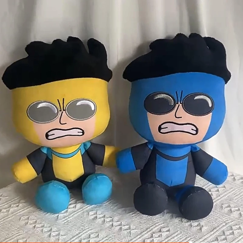 Anime Invincible Plush Toys Season 3 Mark Grayson Thragg Plushie Figure Cute Invincible Mark Grayson Stuffed Doll Kids Xmas Gift