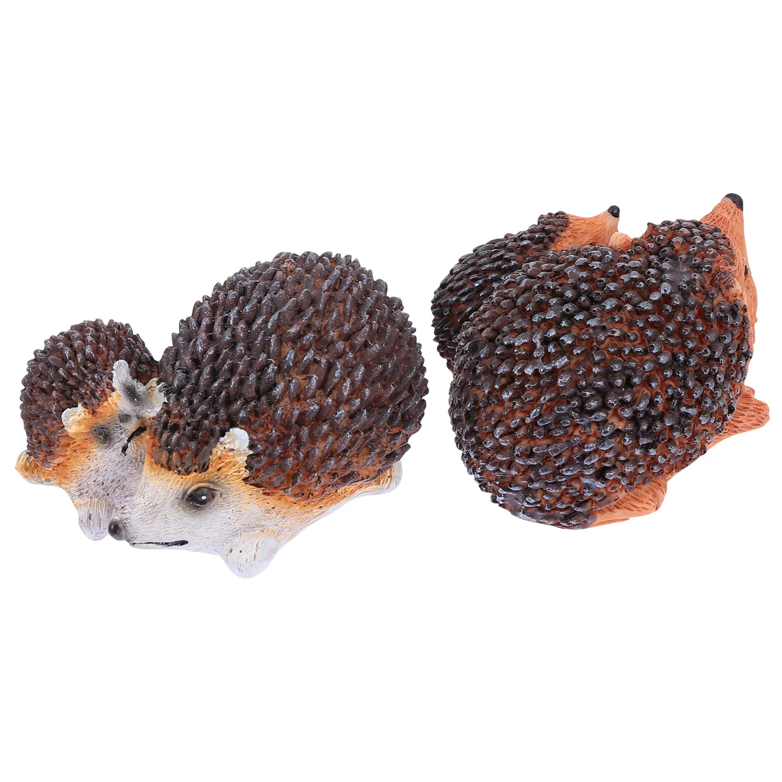 القنفذ ساحة زخرفة الراتنج التماثيل حديقة ساحة المناظر الطبيعية زينة زخرفية محاكاة الحيوان الحرفية #2