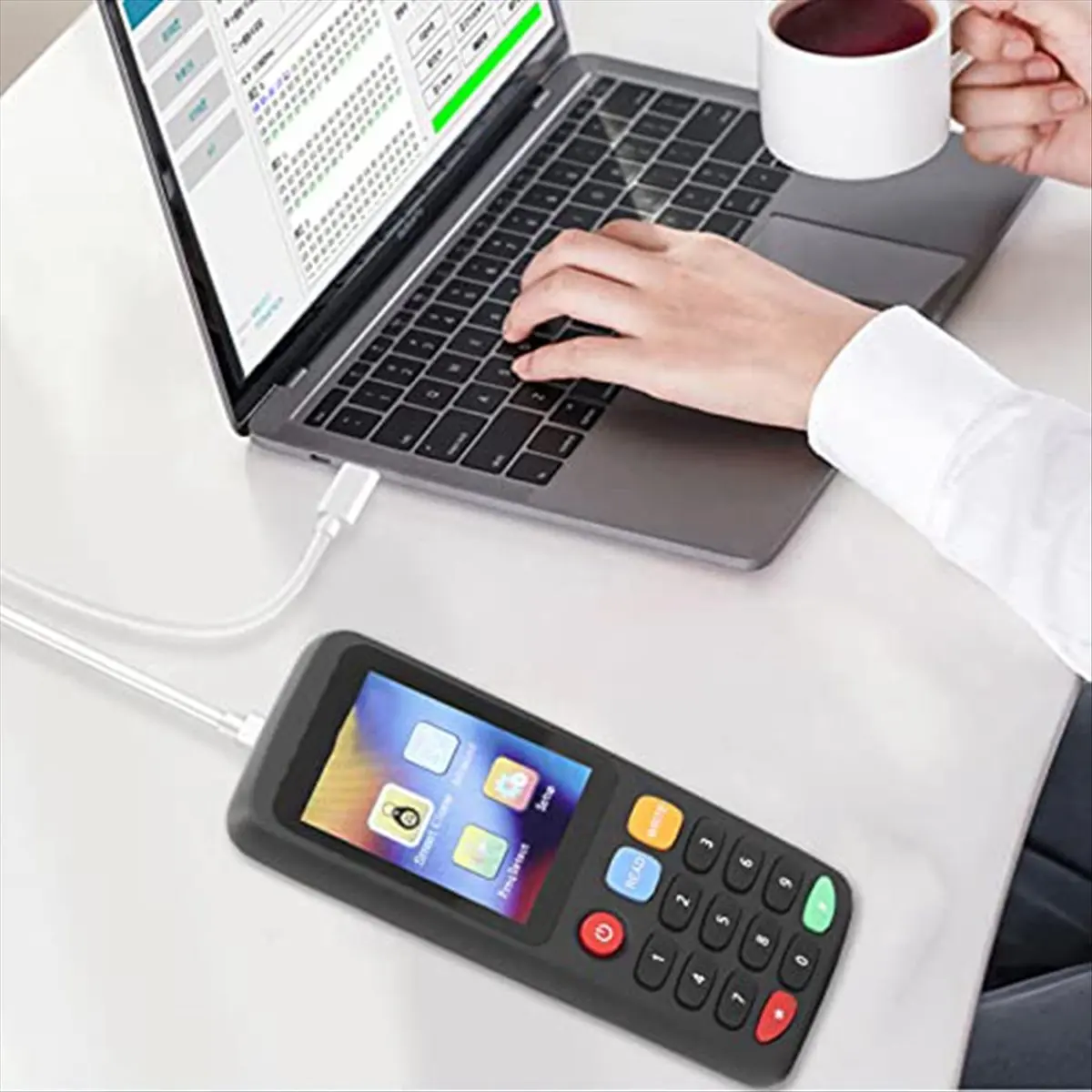 AT16 X7 NFC Card Reader, RFID Card Copier Duplicator for IC ID Card, Smart Card RFID Copier ID IC Color Screen Set 3