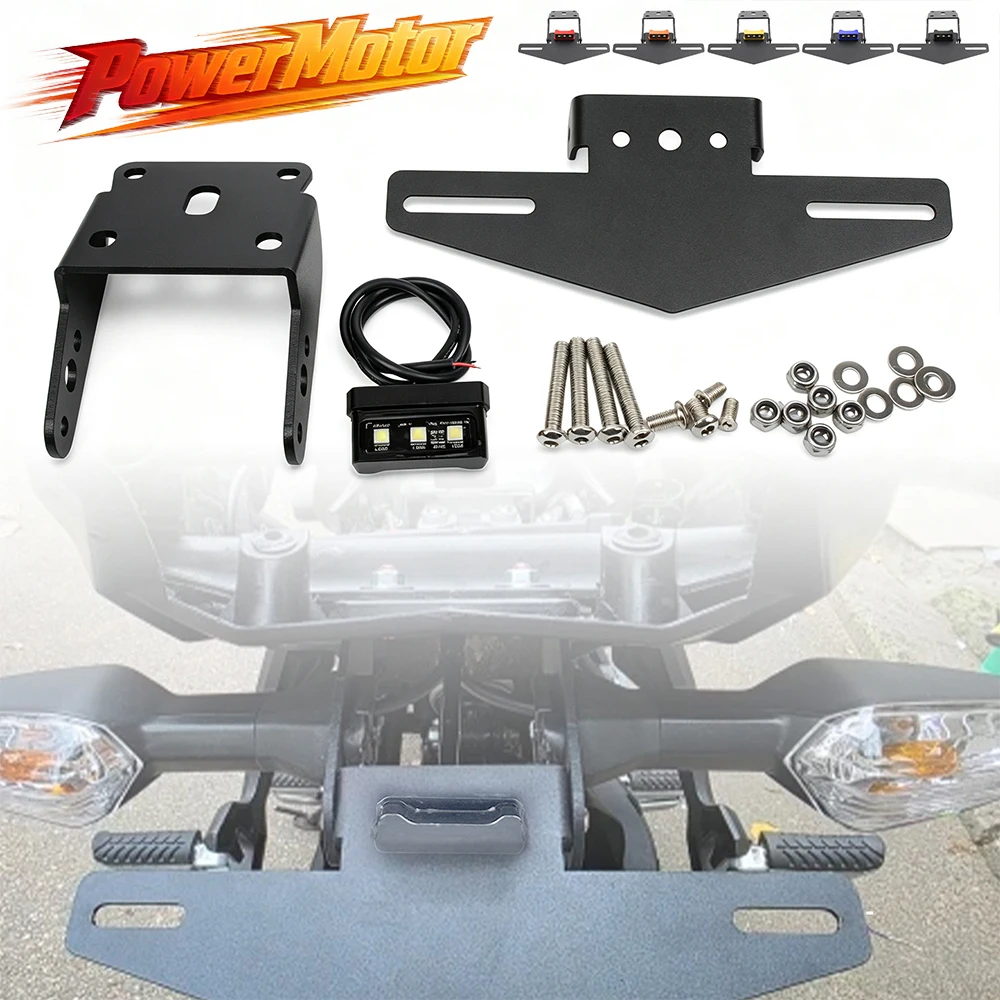Motorrad-Licht-Heckverkleinerer-Halter, Kotflügel-Entferner-Halterung, Kennzeichenhalter für KTM DUKE 125 200 250 390 Duke390 2011-2023 – Detail 1