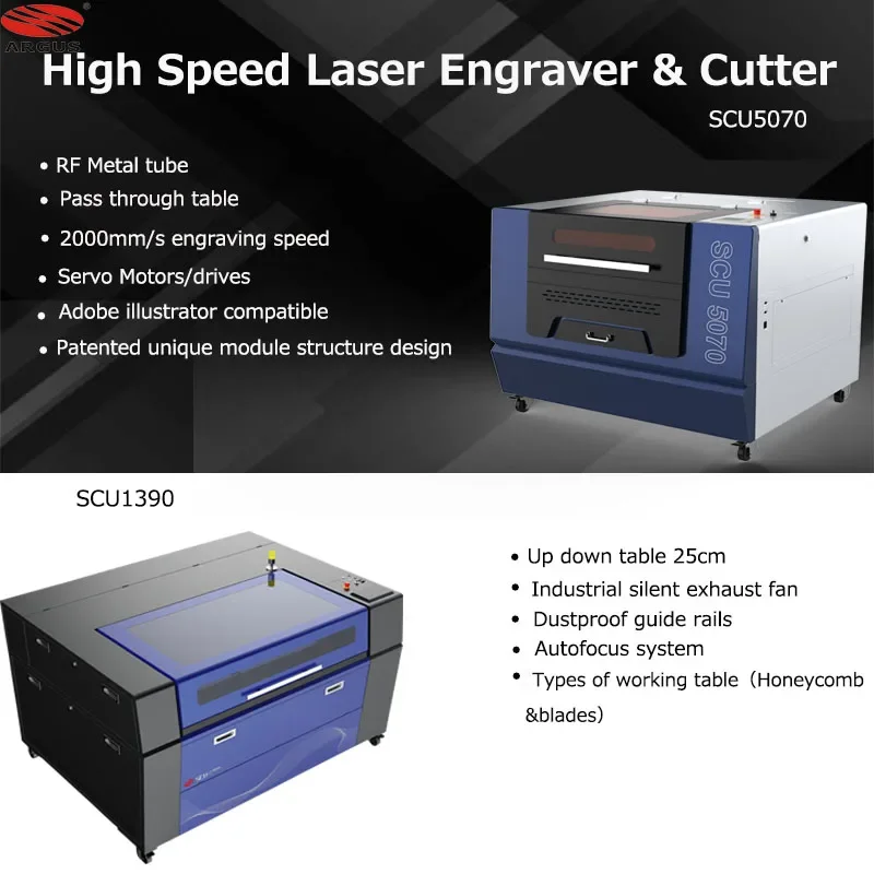 ARGUS Label Laser Cutting Machine Co2 Photo 3D Laser Engraving Machine Plywood Mdf Lazer Engraver Co2 Laser Cutter Supplier