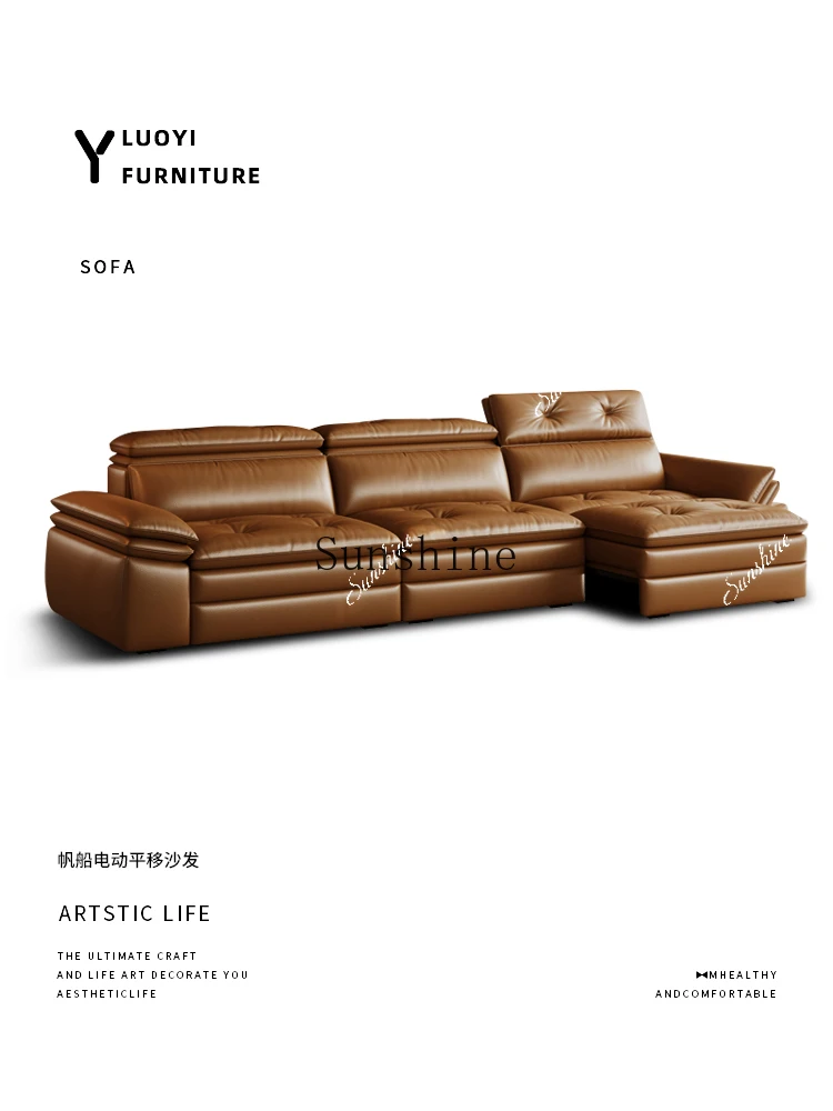 

Electric, French retro zero against the wall, minimalist, retractable sofa small apartmentP