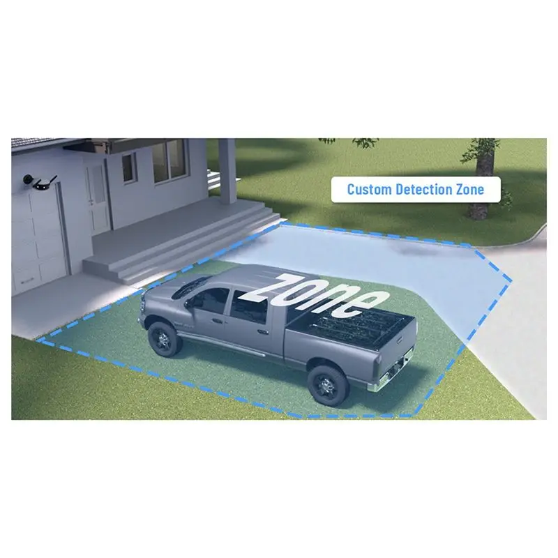 

【SHOP-NOW】Уличная камера видеонаблюдения Wi-Fi 4 МП 180 ° Сверхширокий угол обзора, обнаружение гуманоидов, AI, автоматическое отслеживание, наблюдение, вилка европейского стандарта