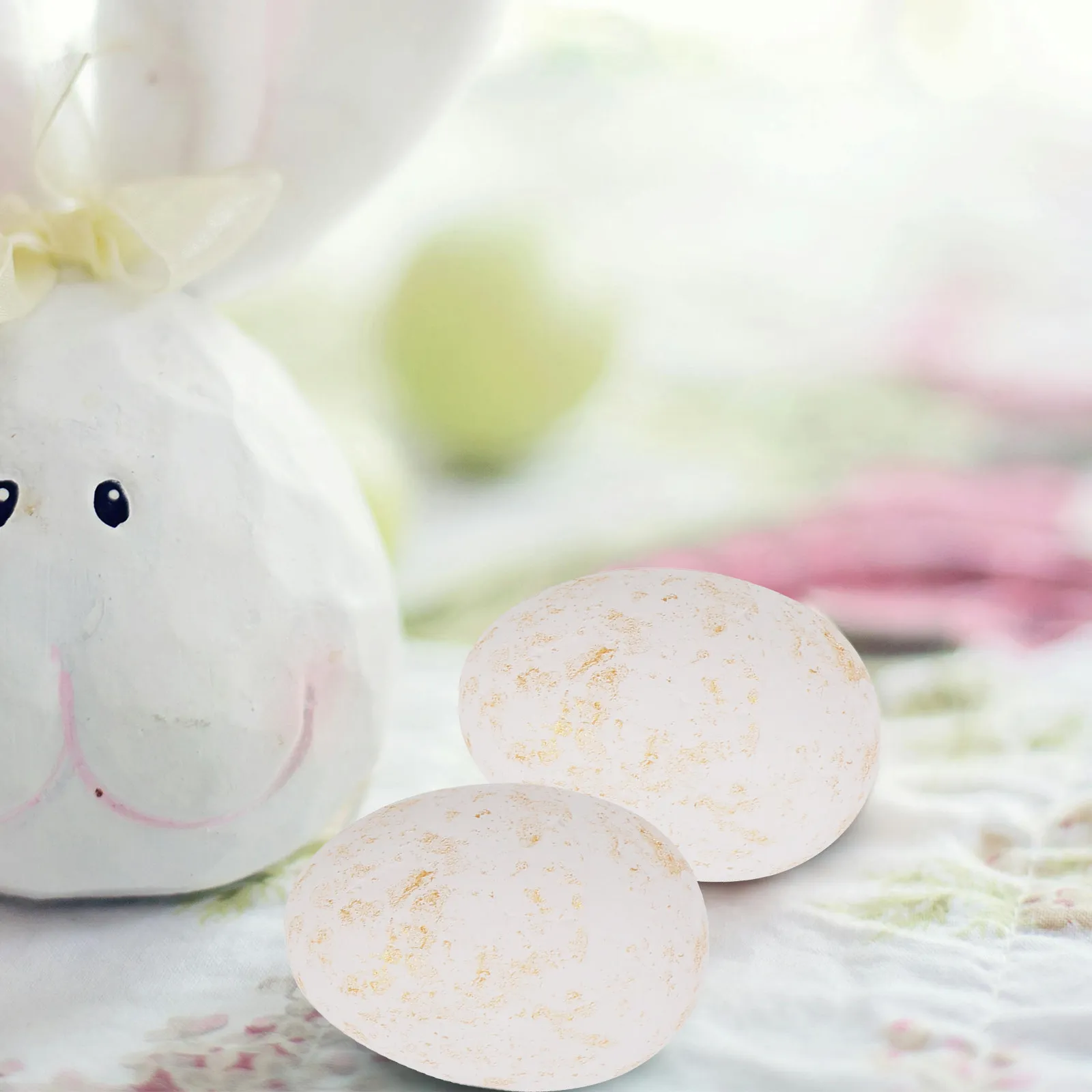 

Набор из 40 пасхальных яиц из пенопласта: креативные искусственные украшения для вечеринок, материалы для поделок своими руками, праздничный декор для дома