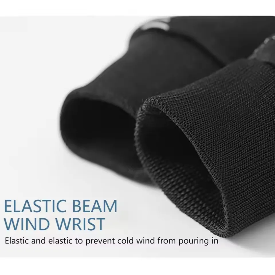 قفازات سميكة دافئة مقاومة للرياح للأطفال للأولاد والبنات لركوب الدراجات في الهواء الطلق، قفازات سيليكون مضادة للانزلاق، حماية مرنة للمعصم